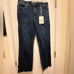Bayeas Raw Hem Straight Ankle Jean 29 NWT